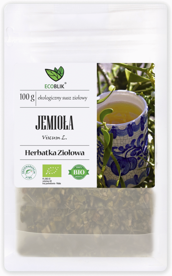 Jemioła ziele EKO 100 g – ekologiczne ziele jemioły pospolitej