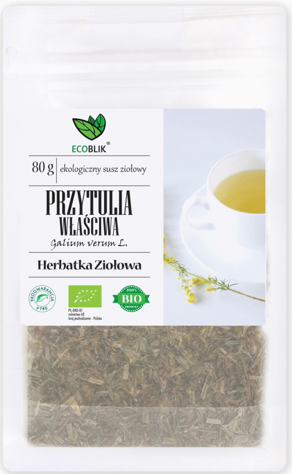 Przytulia ziele EKO 80 g – ekologiczne ziele przytulii właściwej