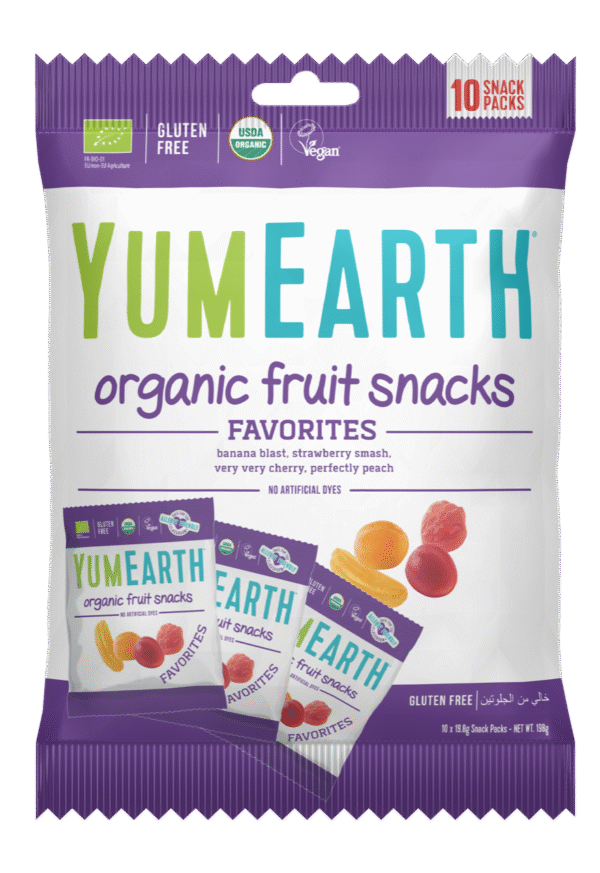 Żelki bez żelatyny EKO Fruit Snacks 10x19,8 g