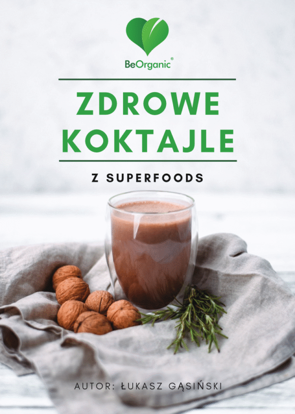 Książka Zdrowe koktajle z superfoods Łukasz Gąsiński