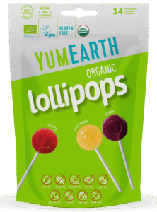 Lizaki owocowe kwaśne EKO 14 sztuk