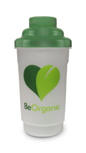 Shaker BeOrganic FitShaker 600 ml – profesjonalny, szczelny shaker
