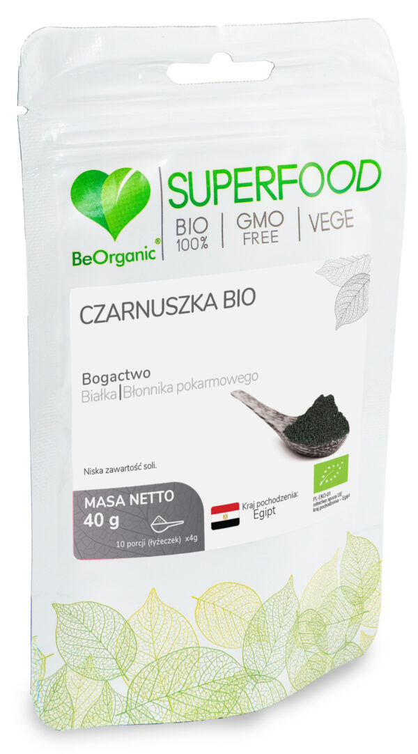 Czarnuszka BIO 40 g – ekologiczne nasiona czarnuszki siewnej
