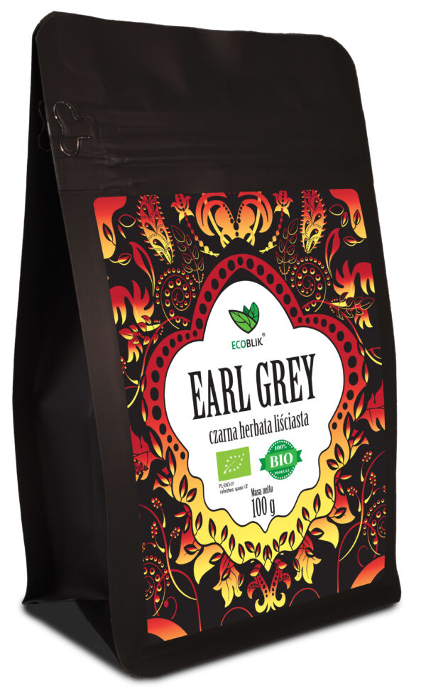 Herbata czarna EARL GREY liściasta EKO