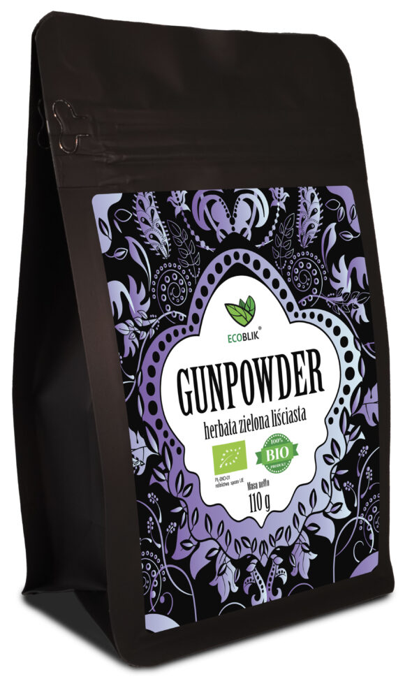 Herbata zielona GUNPOWDER liściasta EKO