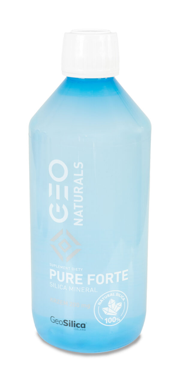 GEONATURALS Pure Silica Forte krzem 200 mg 500 ml – suplement diety w płynie