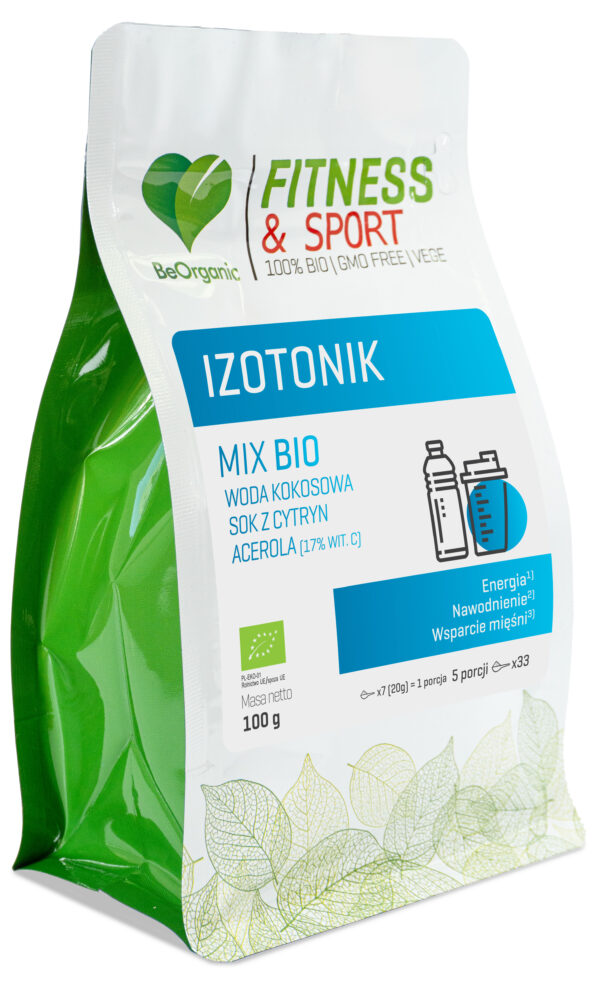 Izotonik BIO 100 g – ekologiczny mix superfoods w proszku