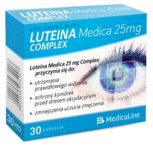 Luteina Medica 25 mg Complex – suplement diety Aliness