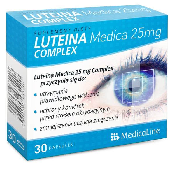 Luteina Medica 25 mg Complex – suplement diety Aliness