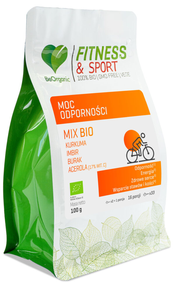 Moc Odporności MIX BIO 100 g – ekologiczny mix superfoods w proszku