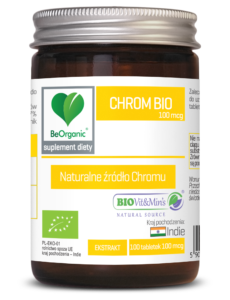 Chrom BIO – naturalny chrom z ekstraktów roślinnych BeOrganic