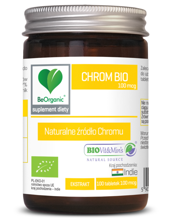 Chrom BIO – naturalny chrom z ekstraktów roślinnych BeOrganic