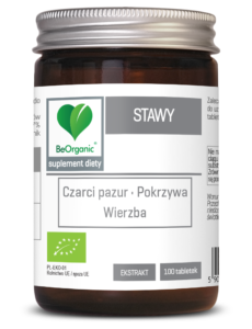 Stawy BIO 400 mg 100 tabletek – ekologiczne ekstrakty na stawy FlexiGO