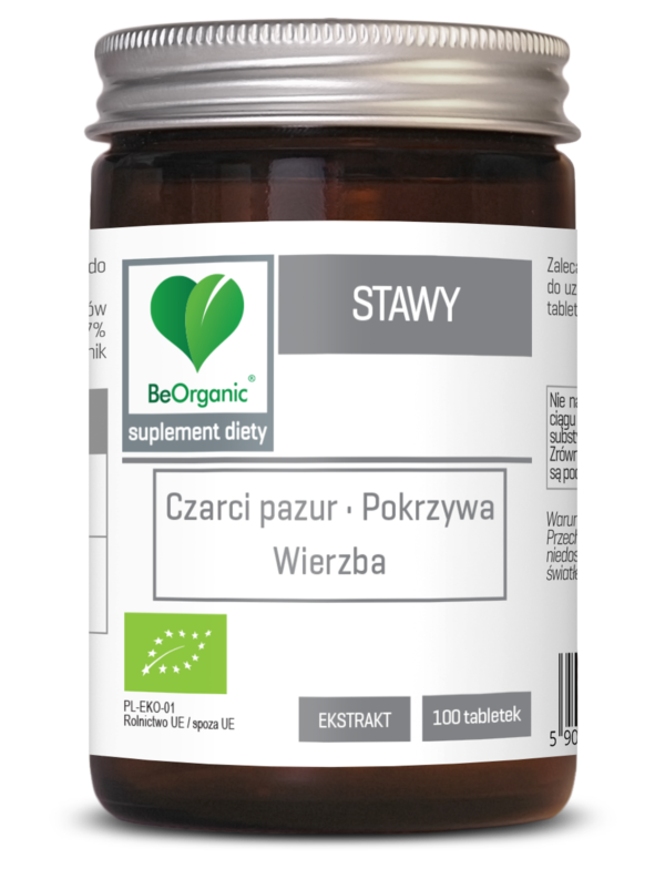 Stawy BIO 400 mg 100 tabletek – ekologiczne ekstrakty na stawy FlexiGO