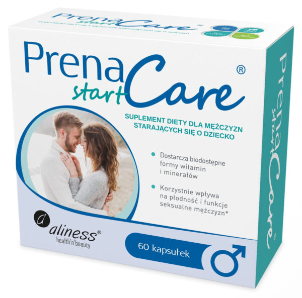PrenaCare® START dla mężczyzn – suplement diety wspierający płodność, kapsułki vege