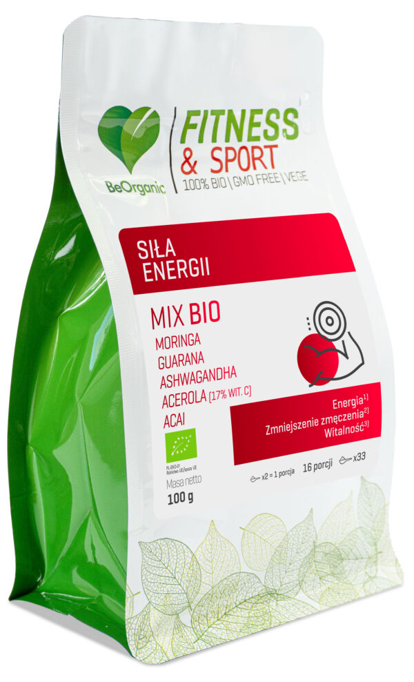 Siła energii MIX BIO 100 g – ekologiczny mix superfoods na energię