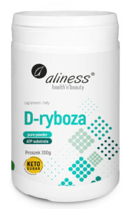 D-Ryboza proszek 200 g Aliness – czysta D-ryboza, suplement diety w proszk