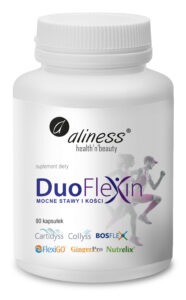 Duoflexin® 90 kapsułek – naturalne wsparcie dla zdrowych stawów i kości.