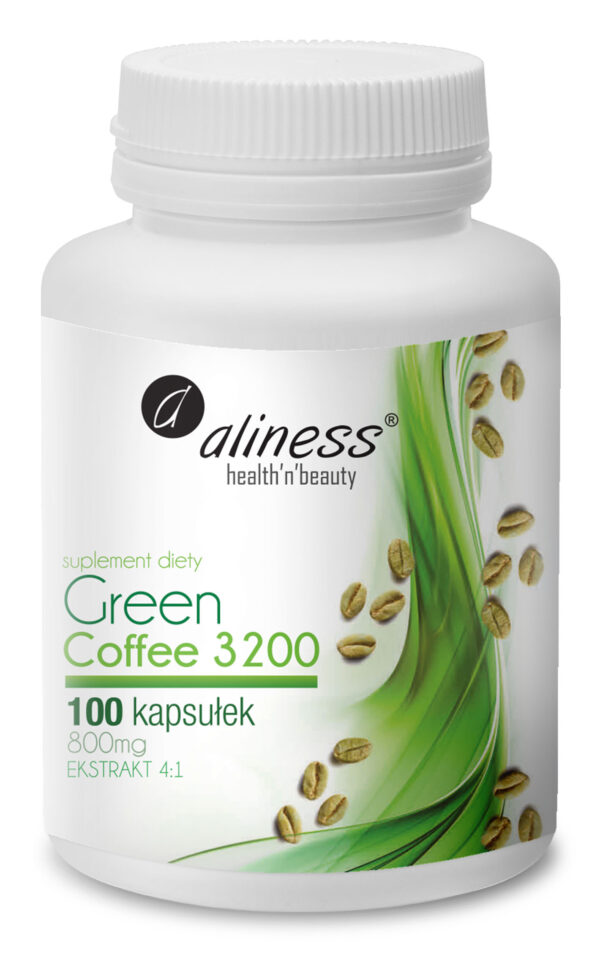 Green Coffee 3200 Aliness – ekstrakt z zielonej kawy z chromem