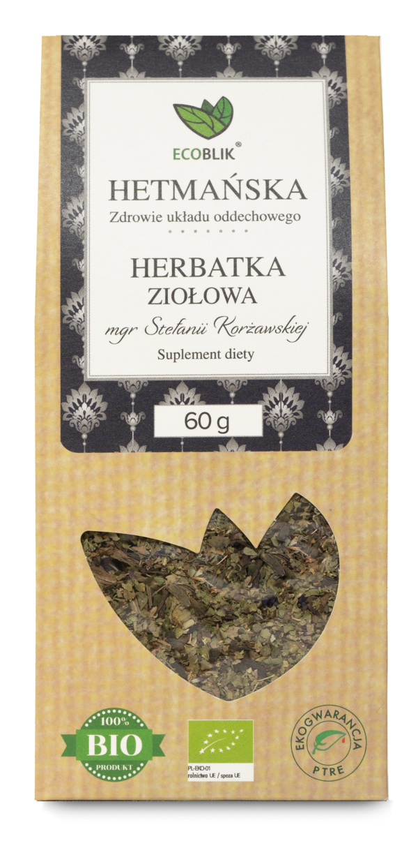 Herbatka Hetmańska Zdrowie układu oddechowego ekologiczna