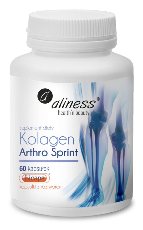 Kolagen Arthro Sprint marki Aliness – kolagen rybi w kapsułkach LICAPS®