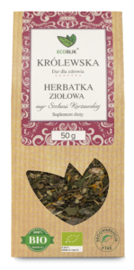 Herbatka Królewska Dar dla zdrowia ekologiczna