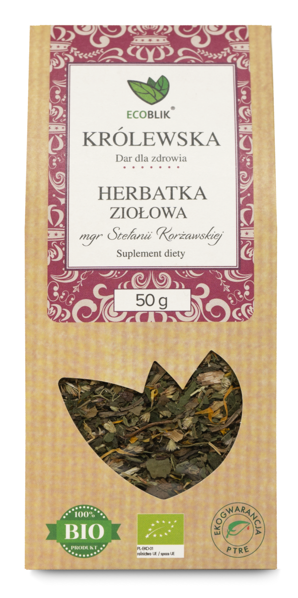 Herbatka Królewska Dar dla zdrowia ekologiczna