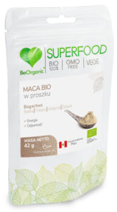 Maca BIO w proszku 42 g – ekologiczny korzeń maca z Peru