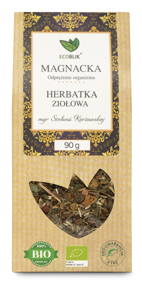 Herbatka Magnacka Odprężenie organizmu ekologiczna