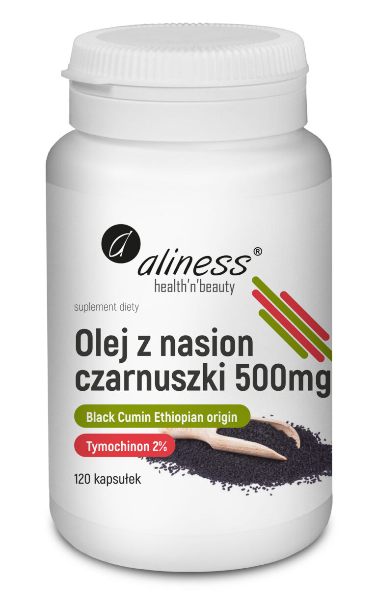 Olej z nasion czarnuszki 2% 500 mg x 120 kaps.