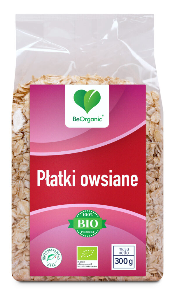 Płatki owsiane EKO 300 g – ekologiczne płatki owsiane