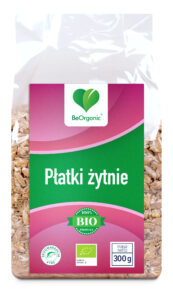 Płatki żytnie EKO 300 g – ekologiczne płatki z żyta