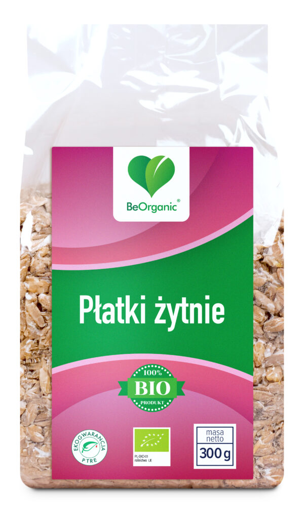 Płatki żytnie EKO 300 g – ekologiczne płatki z żyta