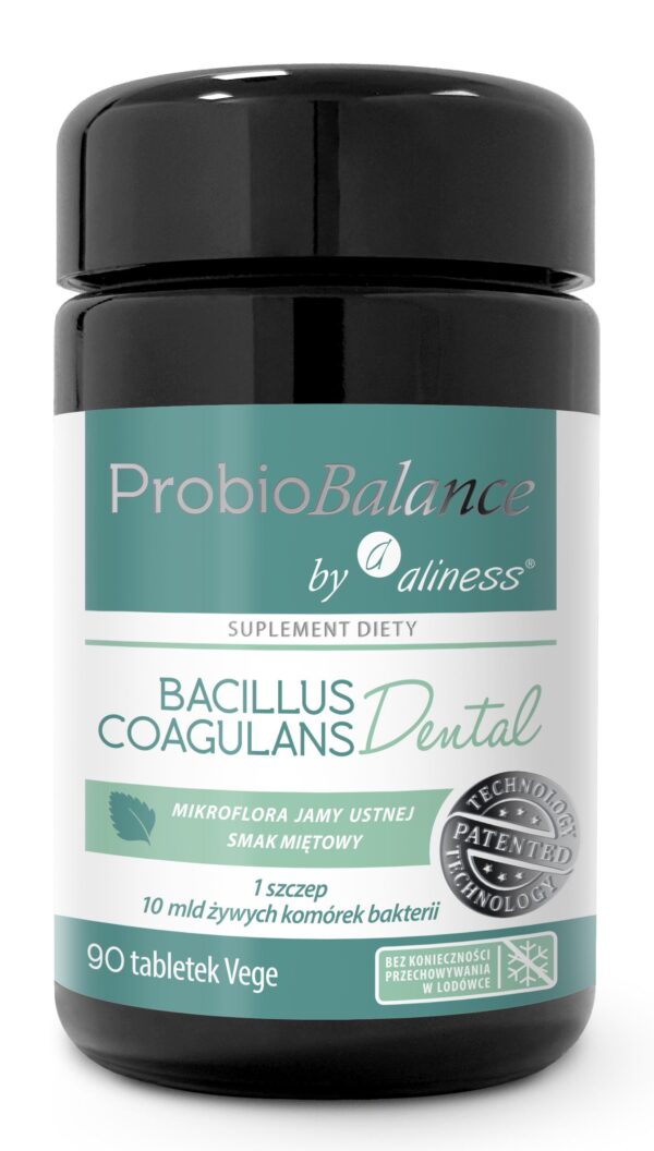ProbioBalance DENTAL marki Aliness – tabletki do ssania z Bacillus coagulans