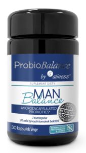 ProbioBALANCE, Probiotyk Man Balance 20 mld x 30 vege kaps.