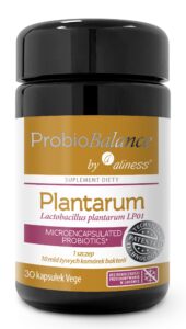 ProbioBalance by Aliness Plantarum – probiotyk z Lactobacillus plantarum LP01, 10 mld bakterii w kapsułce