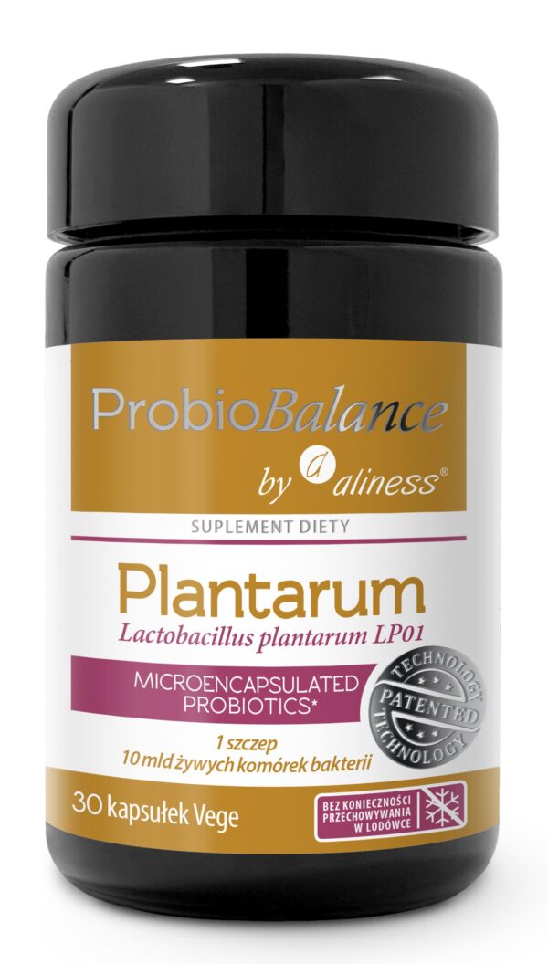 ProbioBalance by Aliness Plantarum – probiotyk z Lactobacillus plantarum LP01, 10 mld bakterii w kapsułce