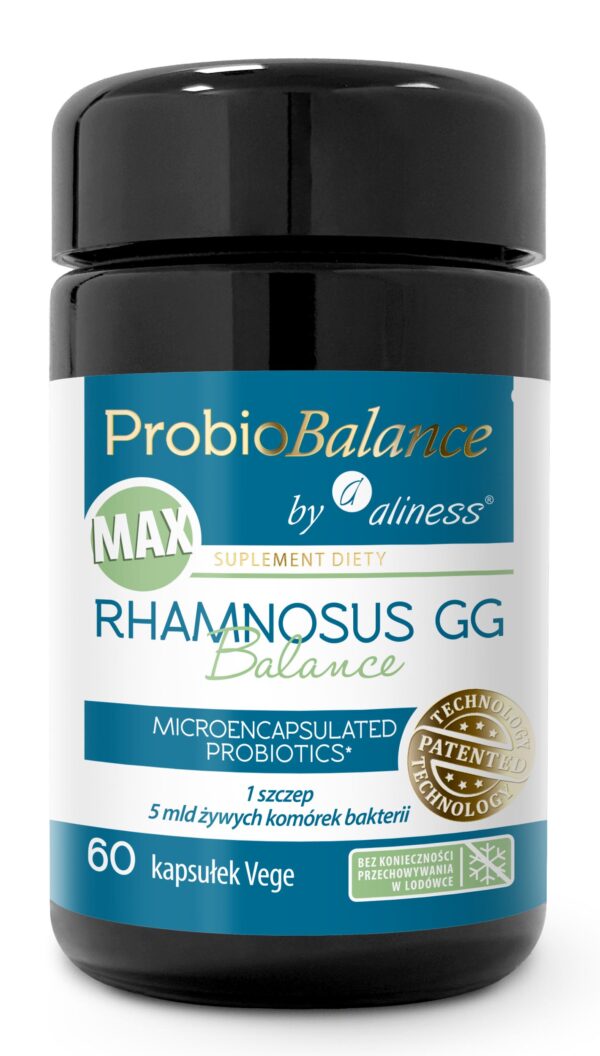 ProbioBalance by Aliness Rhamnosus GG Balance MAX – probiotyk z jednym szczepem Lactobacillus rhamnosus GG