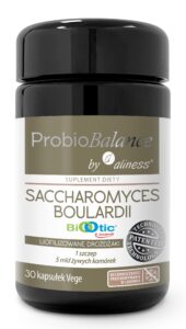 ProbioBalance by Aliness Saccharomyces Boulardii – drożdżaki BIOOTIC™ 5 mld w kapsułce