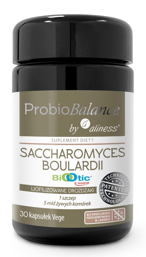 ProbioBalance by Aliness Saccharomyces Boulardii – drożdżaki BIOOTIC™ 5 mld w kapsułce