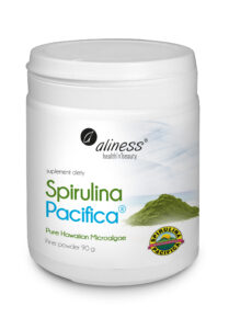 Spirulina Hawajska Pacifica® proszek 90 g Aliness – naturalna spirulina z Hawajów
