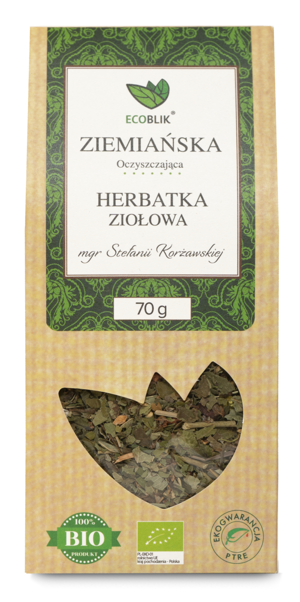 Herbatka Ziemiańska Oczyszczająca ekologiczna