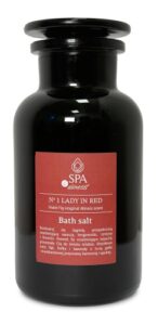 Sól do kąpieli Aliness Spa N°1 Lady in Red – luksusowa sól aromatyczna 0,7 kg