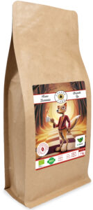 Kawa ziarnista ekologiczna Etiopski Lis 1 kg – Arabica BIO Yirgacheffe