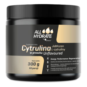 ALLHydrate Cytrulina – jabłczan L-cytruliny w proszku 300 g