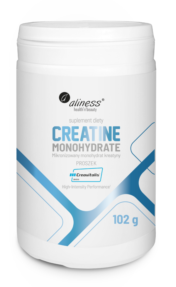 Creatine monohydrate marki Aliness - suplement diety, 102 g